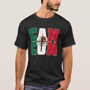 Cancun Mexico Resort Family Vacations Souvenir T-Shirt
