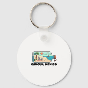 Cancun Mexico Souvenir Family Matching Vacation Ca Key Ring