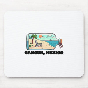 Cancun Mexico Souvenir Family Matching Vacation Ca Mouse Mat