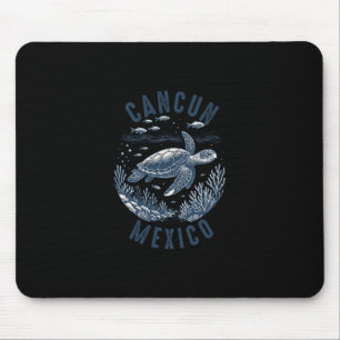 Cancun Mexico Souvenir Family Matching Vacation Ca Mouse Mat