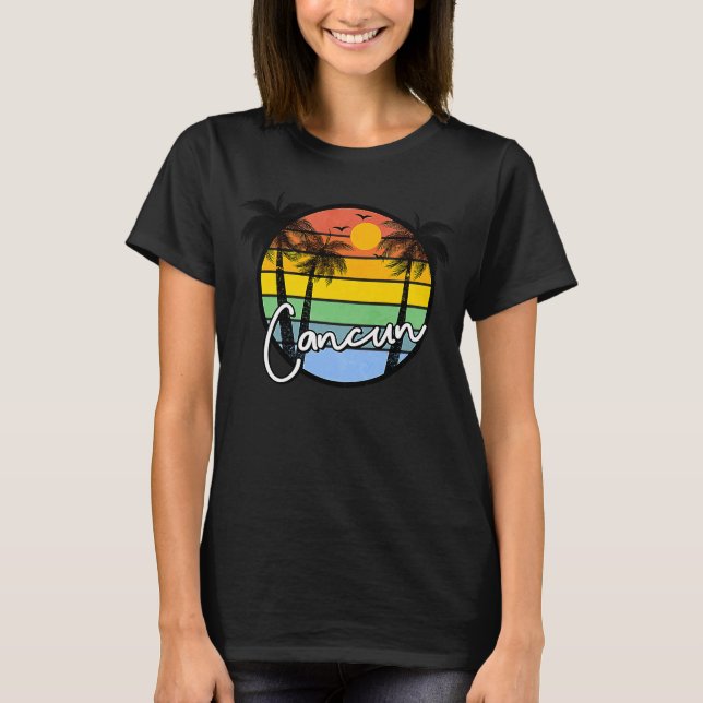 Cancun Mexico Spring Break 2023 T-Shirt (Front)