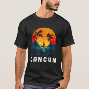 CANCUN MEXICO SUMMER SUNSET VACATION MATCHING FAMI T-Shirt