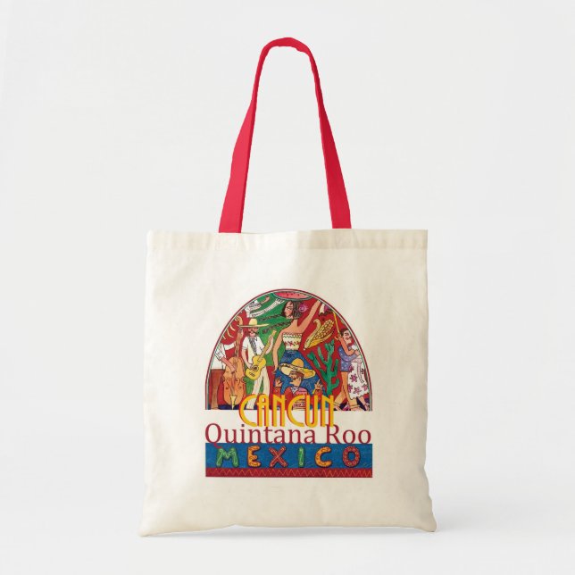 CANCUN Mexico Tote Bag (Front)