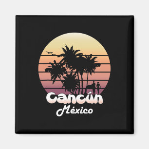 Cancun Mexico Tropical Vacation Souvenir Summer Gi Magnet