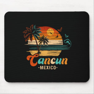 Cancun Mexico Vacation 2025 Matching Family Group Mouse Mat