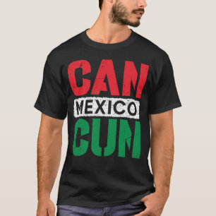 Cancun Mexico Vacation Souvenir 2023 Bech Summer T-Shirt