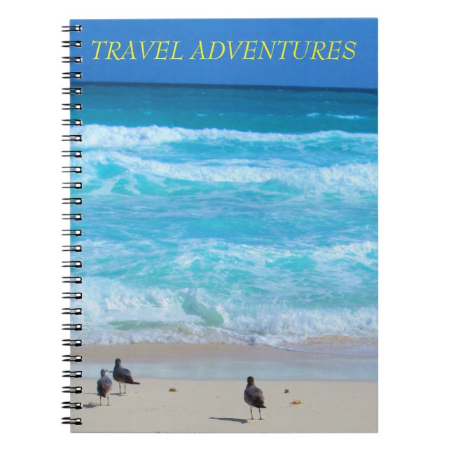 CANCUN OCEAN #2 TRAVEL JOURNAL (Front)
