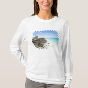 Cancun, Quintana Roo, Mexico - Ruins on a hill T-Shirt