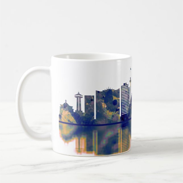 Cancun Skyline Coffee Mug (Left)