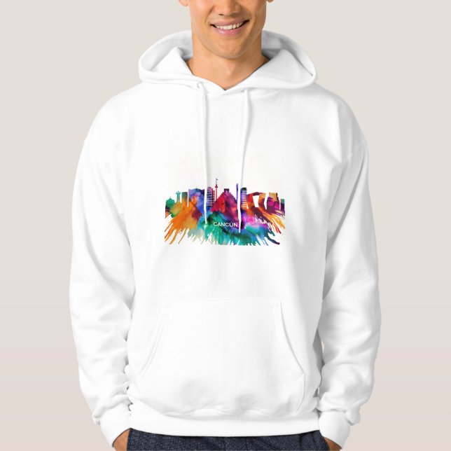 Cancun Skyline Hoodie (Front)