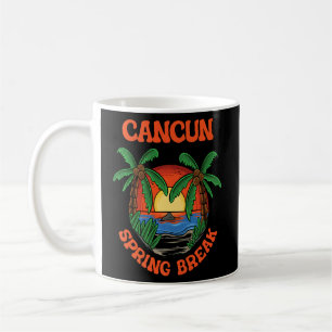 Cancun Spring Break School Vacation Beach Trip Col Coffee Mug