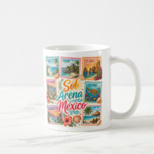 Cancun Sun Sand Mexico Beautiful Beaches Tropical Coffee Mug