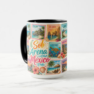 Cancun Sun Sand Mexico Beautiful Beaches Tropical Mug