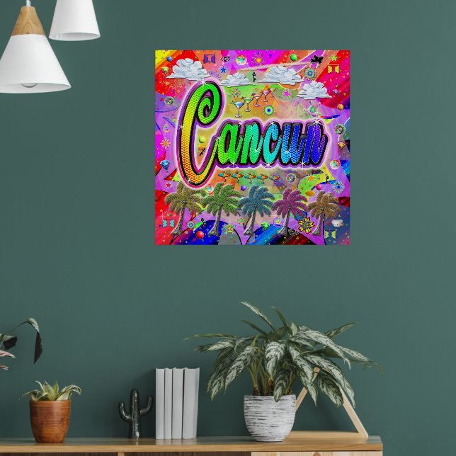 Cancun Vista Express Poster (Living Room 1)