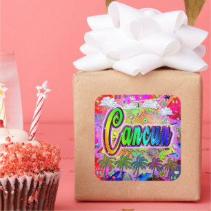 Cancun Vista Express Sticker