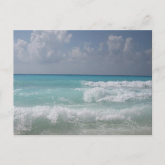 Cancun Waves Postcard