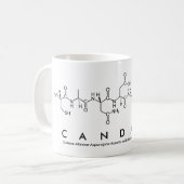Candace peptide name mug (Front Left)