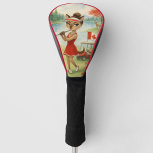 Candada Day for Golfer Cat Lovers  Golf Head Cover