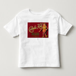 Cande Kid Pear Crate LabelMedford, OR Toddler T-Shirt