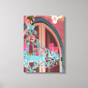 Candelabra and Pink - Martha's Vineyard Canvas Print