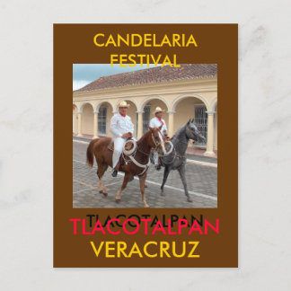 CANDELARIA  FESTIVAL POSTCARD