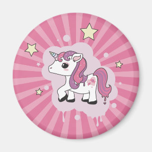 Candicorn, the Candy Unicorn Magnet