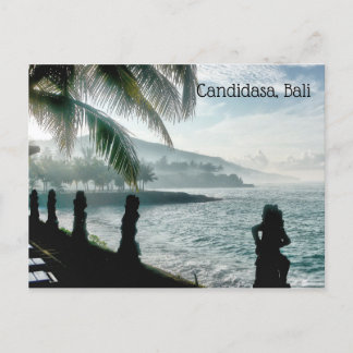 Candidasa Beach, Bali Holiday Postcard