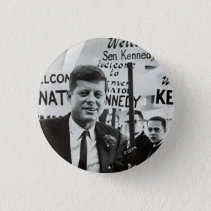 Candidate Kennedy 3 Cm Round Badge