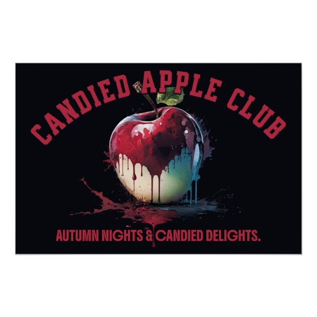 Candied Apple Club Poster (Front)
