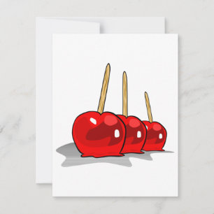 Candied Apples Invitations