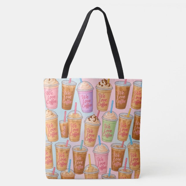 Candied coffee tote bag (Front)