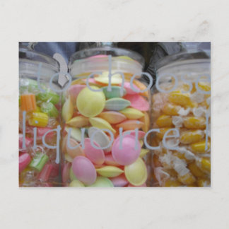 CANDIES ASHBOURNE POSTCARD