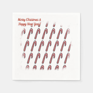 Candies Christmas Time Paper Napkins