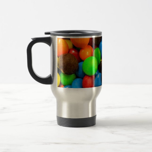 Candies Colourful and sweet Travel Mug (Left)