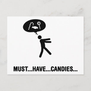 Candies Lover Postcard