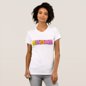 Candis periodic table name shirt (Front Full)