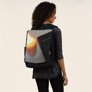 Candle and Bible Backpack