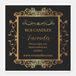 Candle Business Label