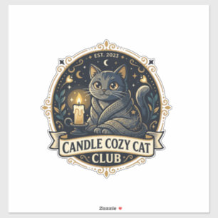Candle Cosy Cat Cat Dad Gift Idea - Candle Cosy Ca