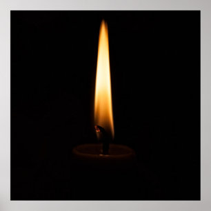 Candle Flame 2 Poster