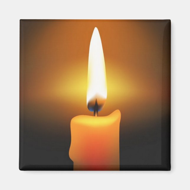 Candle Flame Magnet (Front)