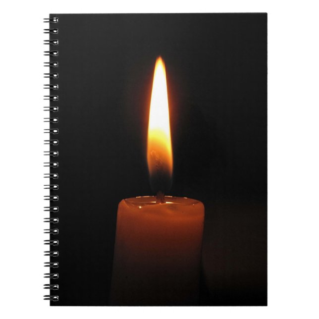 Candle Flame Notebook (Front)