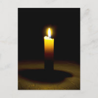 Candle, flame.