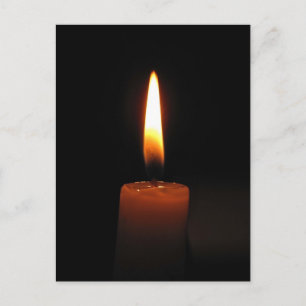 Candle Flame Postcard