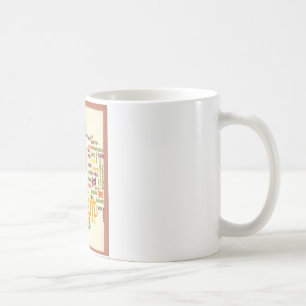 Candle Flame Word Cloud Art Print Coffee Mug