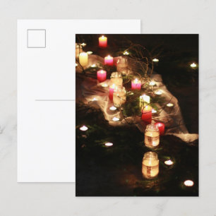 Candle Glow Ceremony Postcard – Customisable