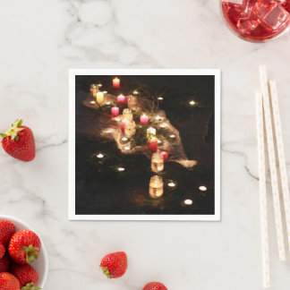 Candle Glow Event Napkin – Customisable