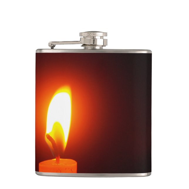 Candle Hip Flask (Front)