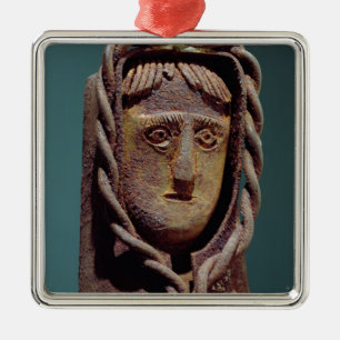 Candle holder with a figure of Jesus Metal Tree Decoration