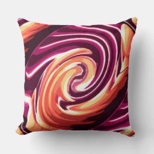 Candle in the Wind (fuschia) Cushion